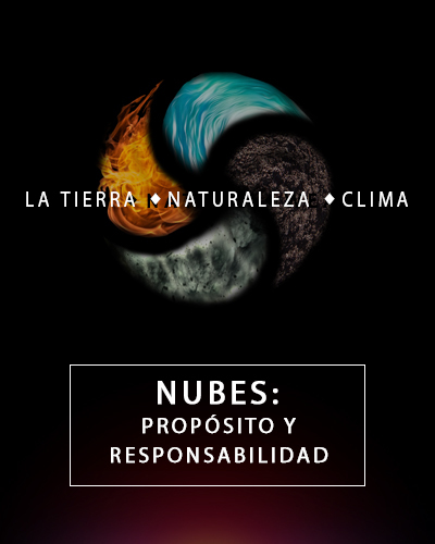 Full nubes proposito y responsabilidad la tierra naturaleza y clima